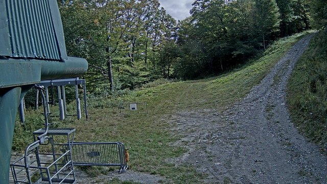 view from Sugarbush Castlerock Lift on 2026-09-22