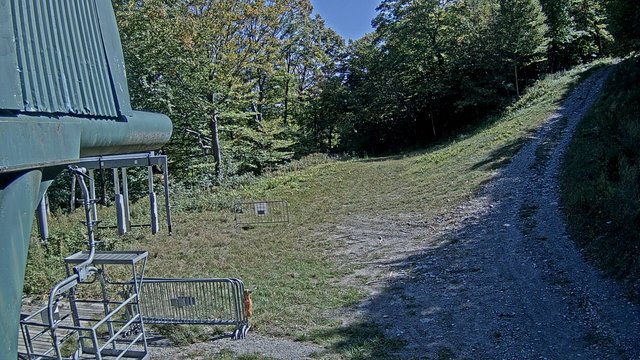 view from Sugarbush Castlerock Lift on 2026-09-23