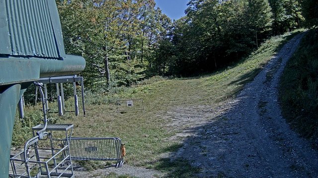 view from Sugarbush Castlerock Lift on 2026-09-24