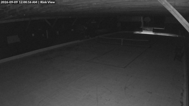 time-lapse frame, Inlet Fern Park Rink webcam