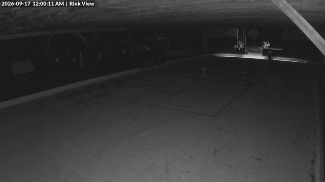 time-lapse frame, Inlet Fern Park Rink webcam