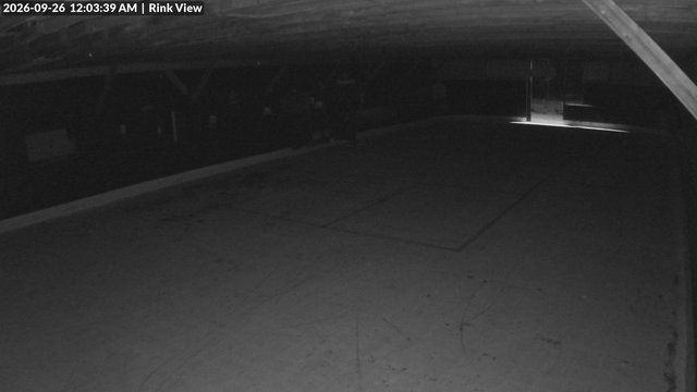 time-lapse frame, Inlet Fern Park Rink webcam