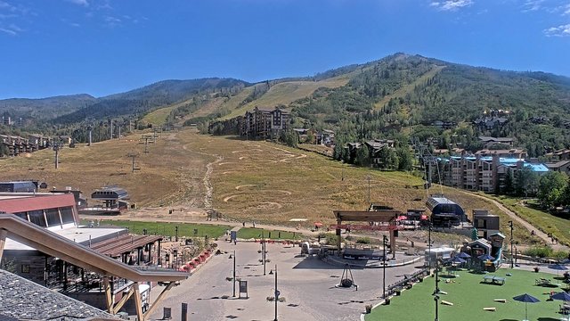 view from Steamboat Gondola Square Clock Tower on 2026-09-11