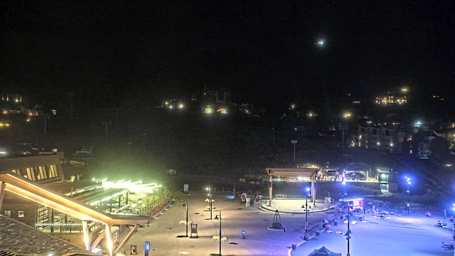 time-lapse frame, Steamboat Gondola Square Clock Tower webcam