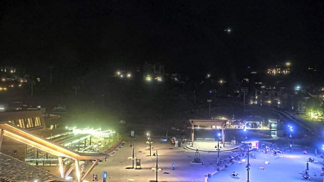 time-lapse frame, Steamboat Gondola Square Clock Tower webcam