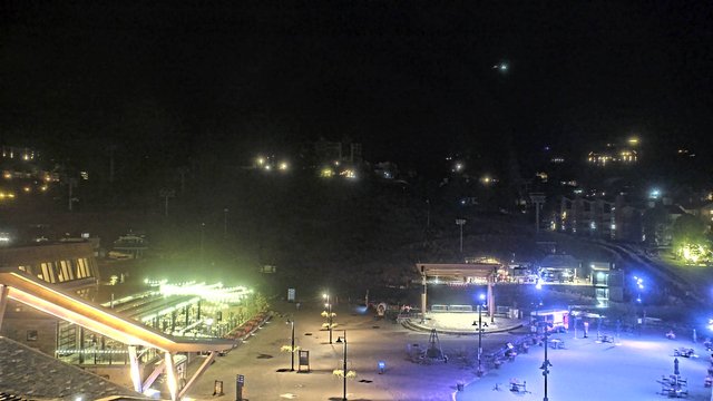 time-lapse frame, Steamboat Gondola Square Clock Tower webcam