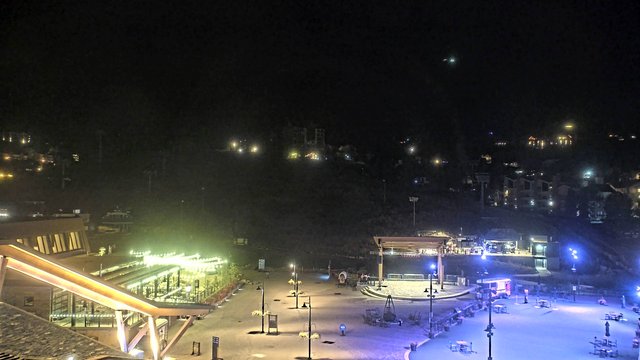 time-lapse frame, Steamboat Gondola Square Clock Tower webcam