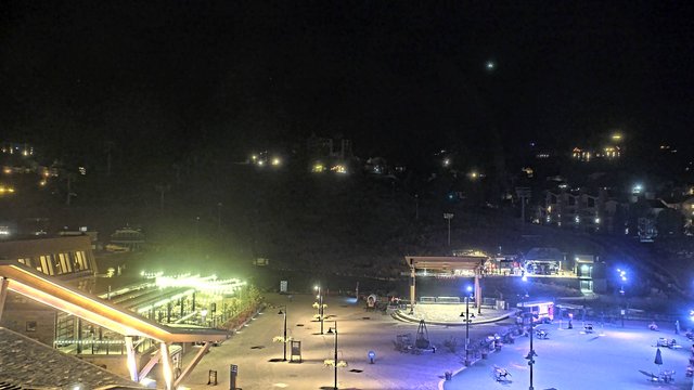 time-lapse frame, Steamboat Gondola Square Clock Tower webcam