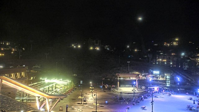 time-lapse frame, Steamboat Gondola Square Clock Tower webcam