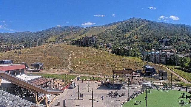 view from Steamboat Gondola Square Clock Tower on 2026-09-21