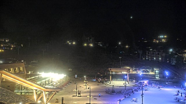 time-lapse frame, Steamboat Gondola Square Clock Tower webcam