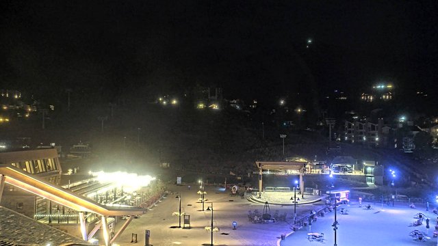 time-lapse frame, Steamboat Gondola Square Clock Tower webcam