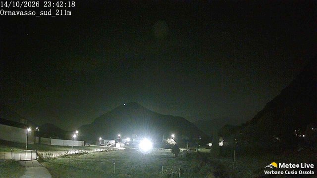 time-lapse frame, Ornavasso sud webcam