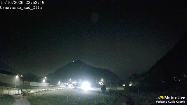 time-lapse frame, Ornavasso sud webcam