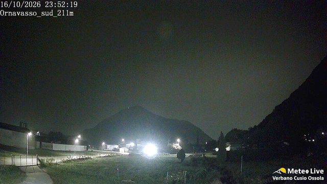 time-lapse frame, Ornavasso sud webcam