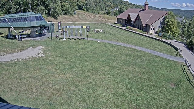 view from Sugarbush Gate House Lift on 2026-09-07