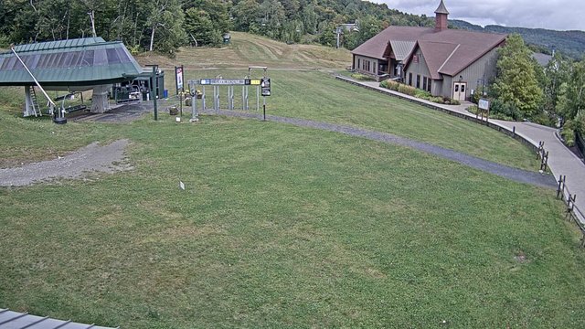 view from Sugarbush Gate House Lift on 2026-09-13