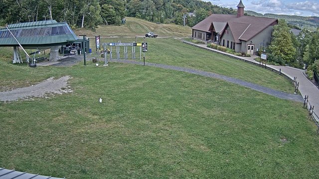 view from Sugarbush Gate House Lift on 2026-09-14