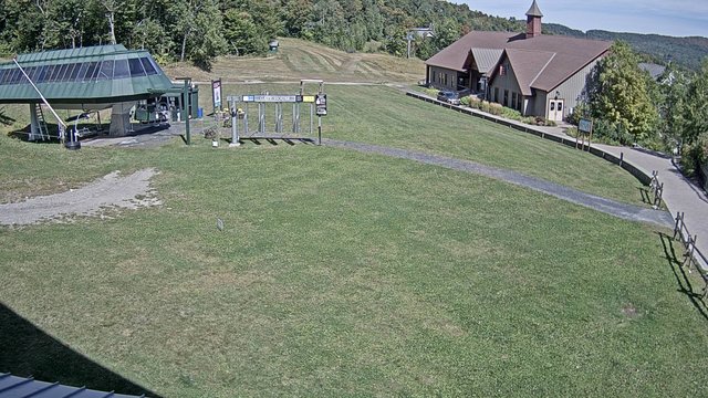 view from Sugarbush Gate House Lift on 2026-09-15