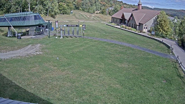 view from Sugarbush Gate House Lift on 2026-09-22