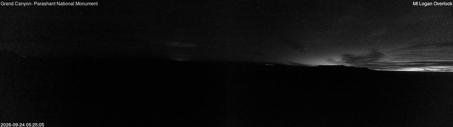 time-lapse frame, Mt Logan webcam