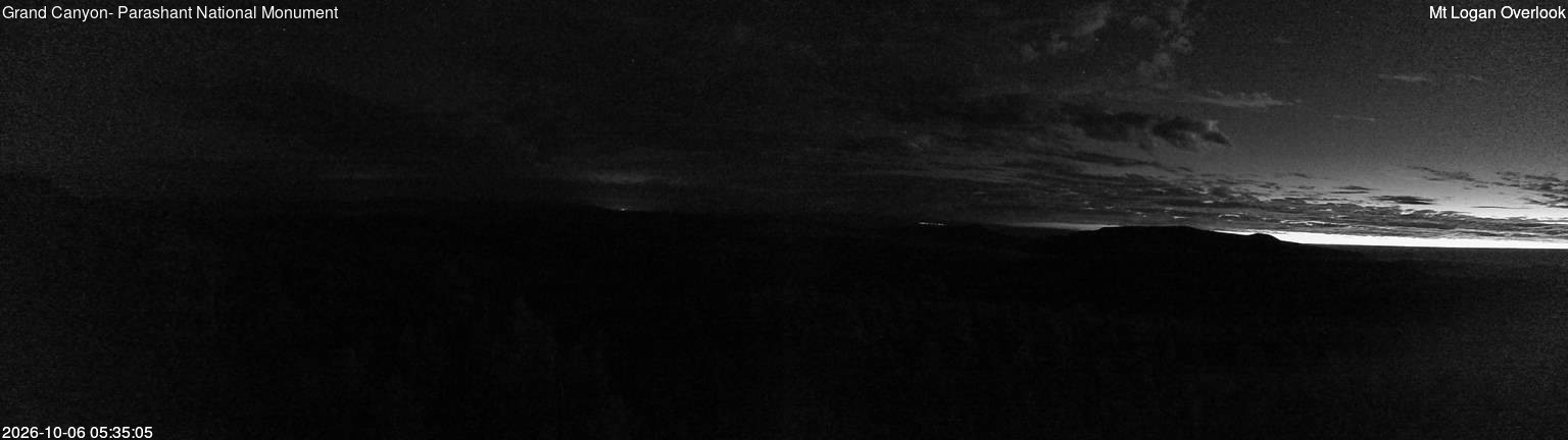 time-lapse frame, Mt Logan webcam