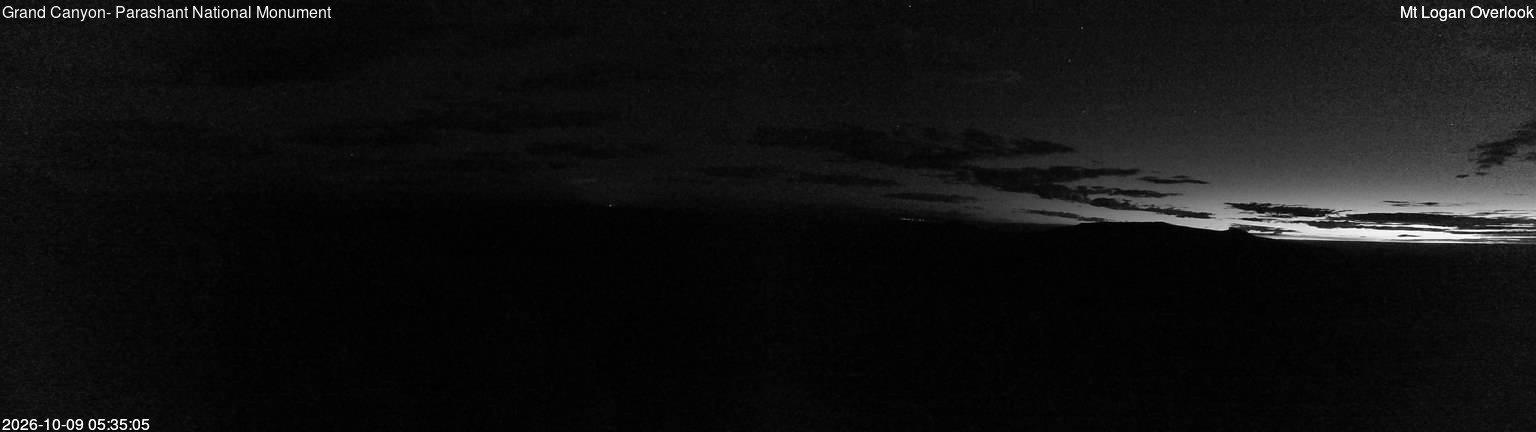 time-lapse frame, Mt Logan webcam
