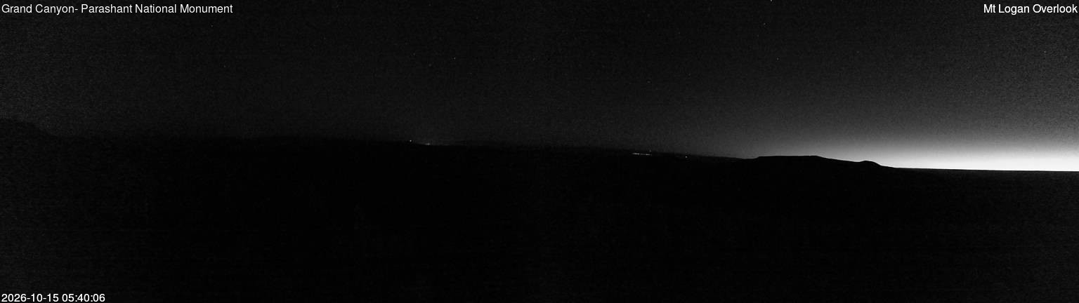 time-lapse frame, Mt Logan webcam