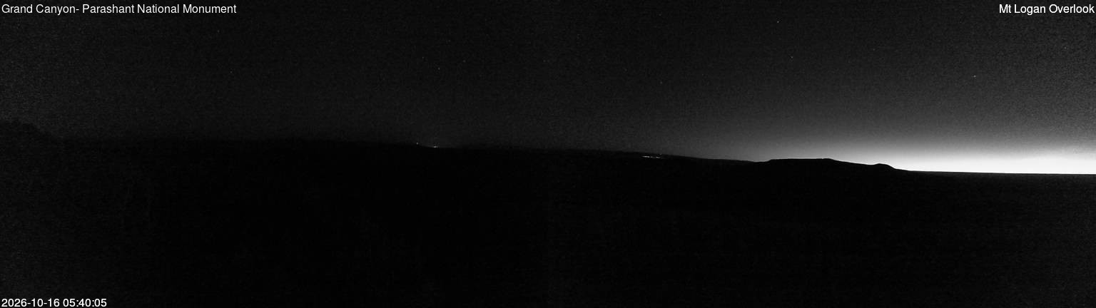 time-lapse frame, Mt Logan webcam