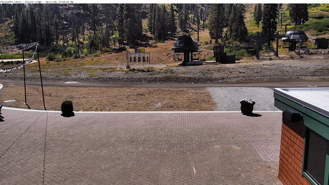 view from Palisades Alpine Lodge on 2026-09-11