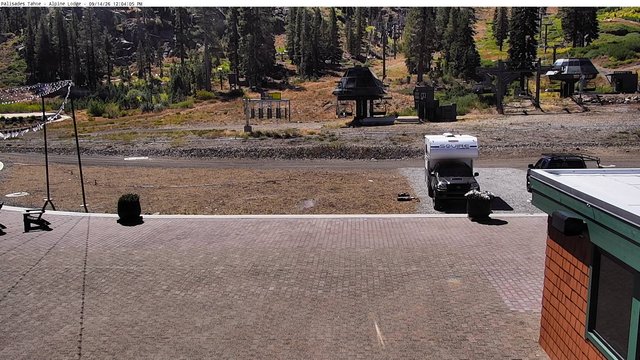view from Palisades Alpine Lodge on 2026-09-14