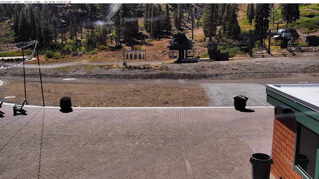 view from Palisades Alpine Lodge on 2026-09-18