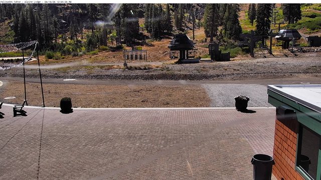 view from Palisades Alpine Lodge on 2026-09-19