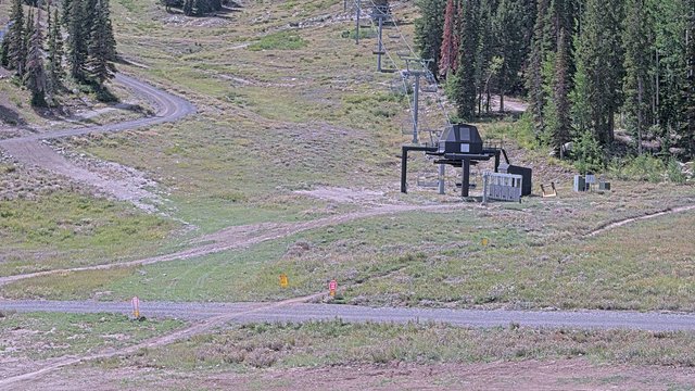 view from Solitude Powderhorn II Lift Line on 2026-09-07