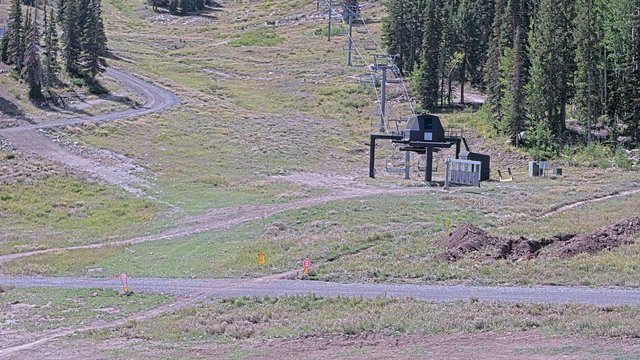 view from Solitude Powderhorn II Lift Line on 2026-09-11