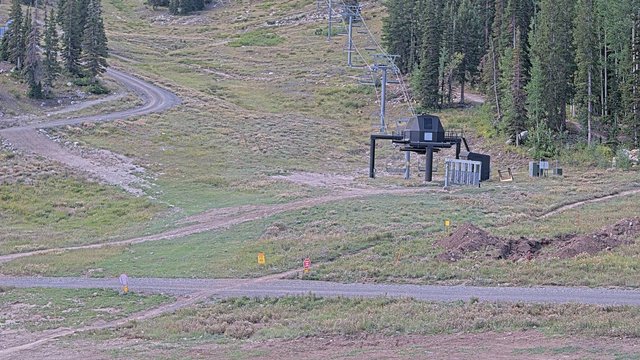 view from Solitude Powderhorn II Lift Line on 2026-09-12