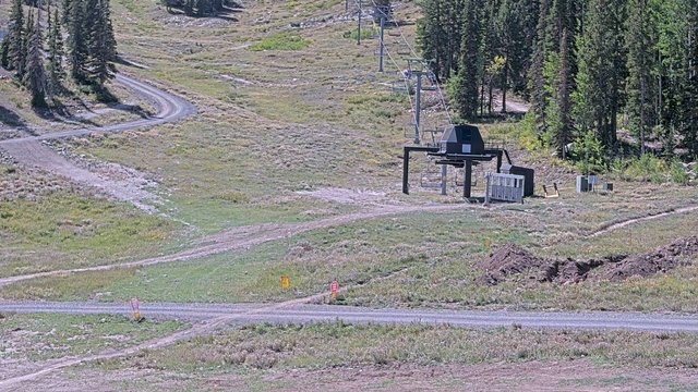 view from Solitude Powderhorn II Lift Line on 2026-09-14