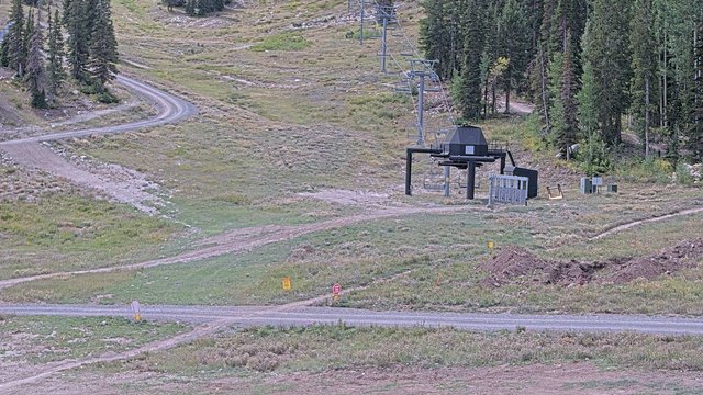 view from Solitude Powderhorn II Lift Line on 2026-09-15