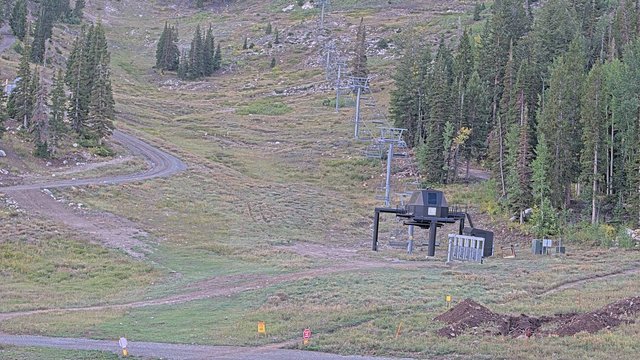 view from Solitude Powderhorn II Lift Line on 2026-09-16