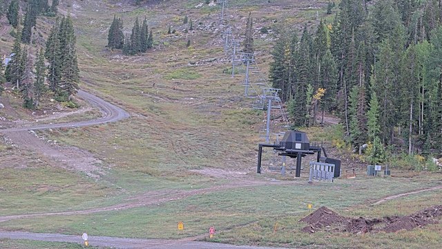 view from Solitude Powderhorn II Lift Line on 2026-09-19