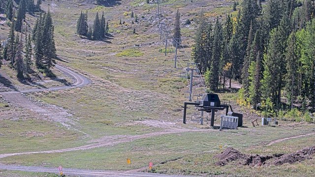 view from Solitude Powderhorn II Lift Line on 2026-09-21