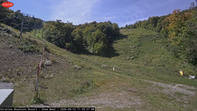 view from Stratton Snow Bowl on 2026-09-15