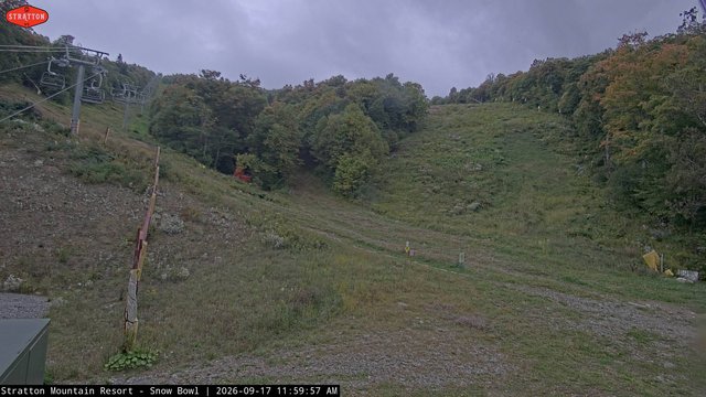 view from Stratton Snow Bowl on 2026-09-17