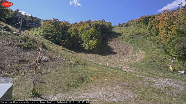 view from Stratton Snow Bowl on 2026-09-23