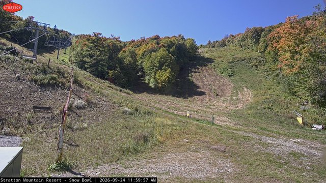 view from Stratton Snow Bowl on 2026-09-24