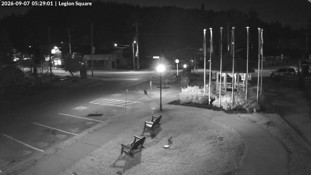 time-lapse frame, Inlet Legion Square webcam