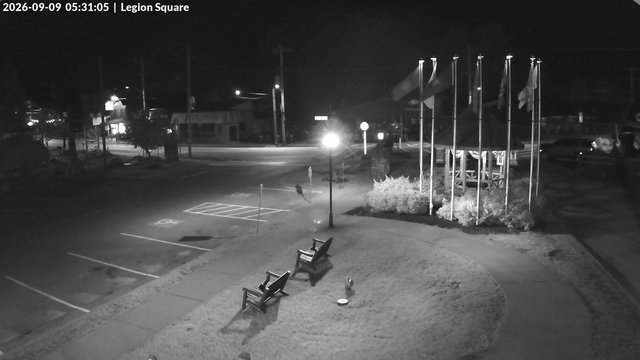 time-lapse frame, Inlet Legion Square webcam