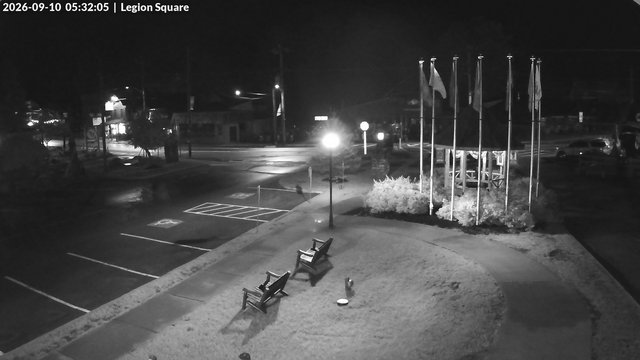 time-lapse frame, Inlet Legion Square webcam