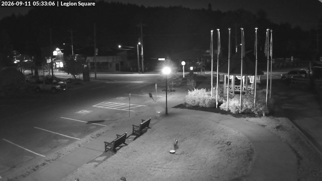 time-lapse frame, Inlet Legion Square webcam