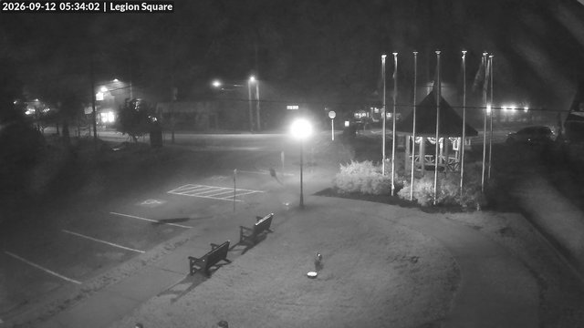 time-lapse frame, Inlet Legion Square webcam